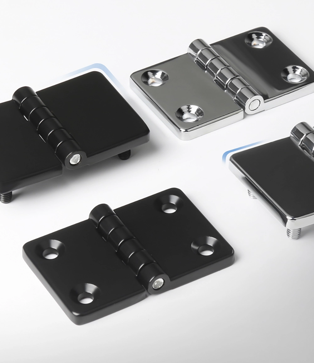 Folding Hinge For Electrical Cabinet And Distribution Box