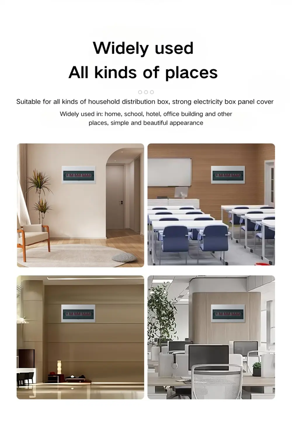 Home Exposed Multimedia Junction Box Panel